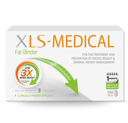 XLS-Medical Fat Binder Tablets | Clinically Proven Weight Loss