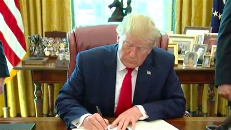 Trump Signs Executive Order Imposing ‘hard Hitting Sanctions On Iran