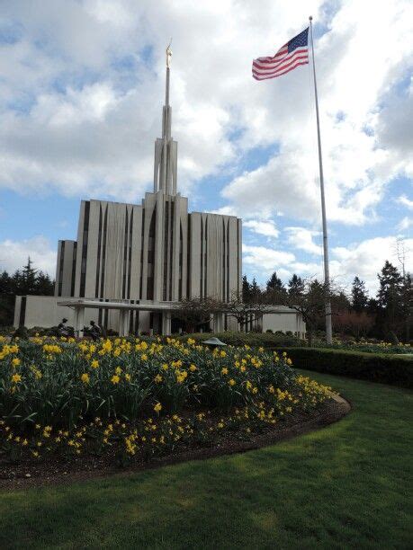 I am 28 approaching 29. Partially sunny skies at the #SeattleTemple in March 2014 ...