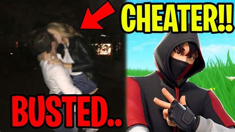 We Caught His Girlfriend Cheating On Him Fortnite Youtube