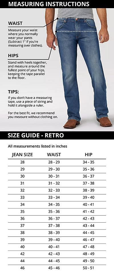 Pants Size Conversion Charts Sizing Guides For Men Women 40 Off