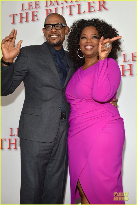 Oprah Winfrey And Forest Whitaker The Butler La Premiere Photo