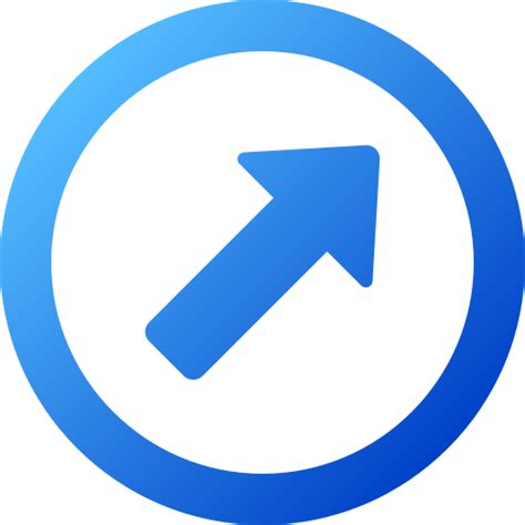Arrow Upper Right Free Arrows Icons