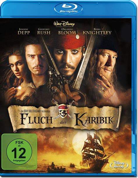 Johnny depp, orlando bloom, keira knightley and others. Pirates of the Caribbean: Fluch der Karibik Blu-ray [Blu ...