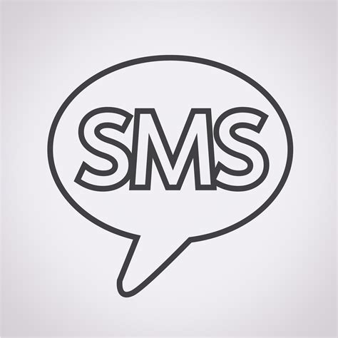 Sms Icon Symbol Sign 648850 Vector Art At Vecteezy