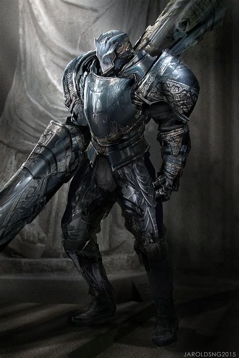 Javelin Knight Jarold Sng Armor Concept Fantasy Characters Concept
