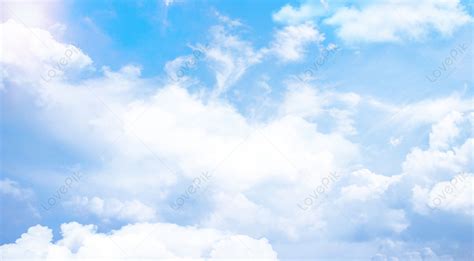 Background Langit Biru Dan Latar Belakang Awan Putih Gambar Untuk