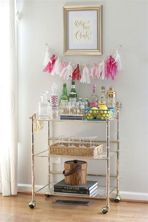 No style in the city. 15 Delightful Comact Bar Cart Design Ideas for Small Spaces