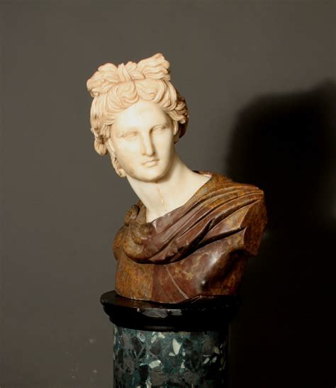 Antique Marble Bust Of Apollo 410805 Uk