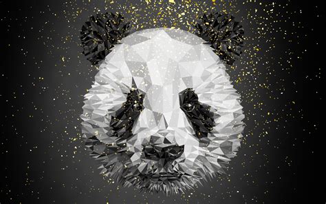 Download Wallpaper Panda Bear Illustration 2880x1800
