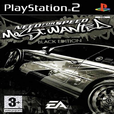 Need For Speed Most Wanted Black Edition En Fr De Europe ISO PS2