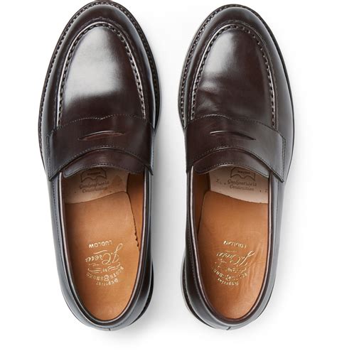 Jcrew Ludlow Leather Penny Loafers In Brown For Men Lyst