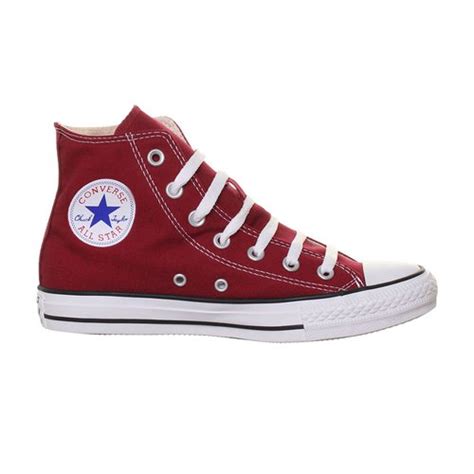 Converse Chuck Taylor All Star Canvas Hi Maroon M9613 Solesense