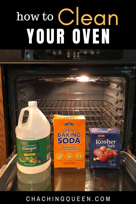 How To Clean Oven With Vinegar And Baking Soda And Salt Oven