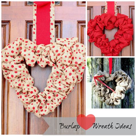 Top This Top That Heart Burlap Wreath Ideas And A Snow Storm