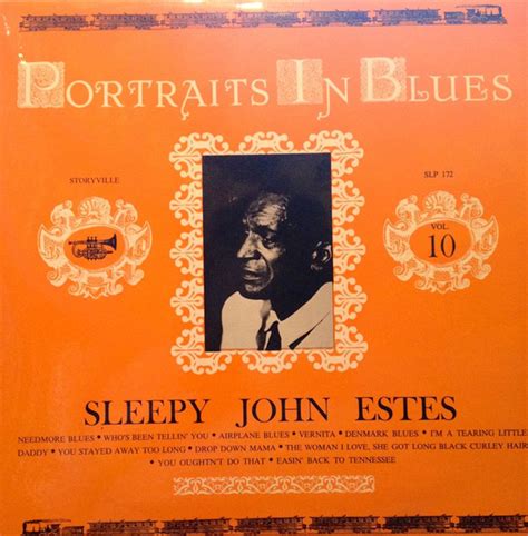 Sleepy John Estes Portraits In Blues Volume 10 Discogs