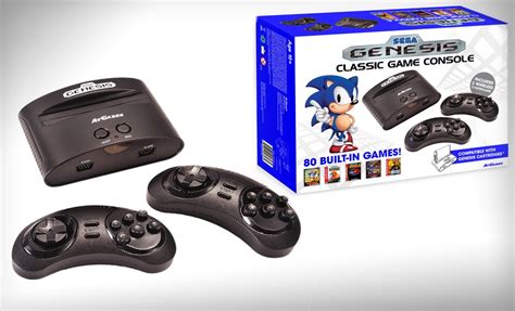 Groupon Pone A La Venta Una Sega Genesis Con 80 Juegos Clásicos