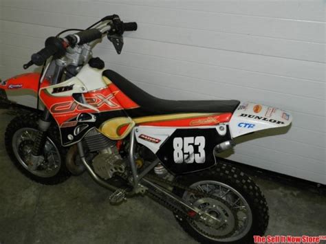Start them out on a honda crf50f.be a responsible rider: Vintage 2000 Honda HM CTR CRX Montesa 50CC Mini Dirt Bike ...