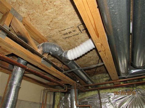 More often, bathroom fans vent out through a duct running up to the roof. New Basement Bathroom!