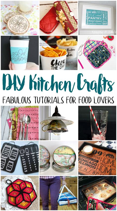 25 Lovely Diy Kitchen Decor Crafts