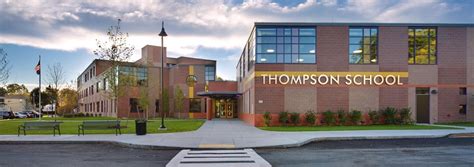 Thompson Elementary School Westbrook Concrete Block