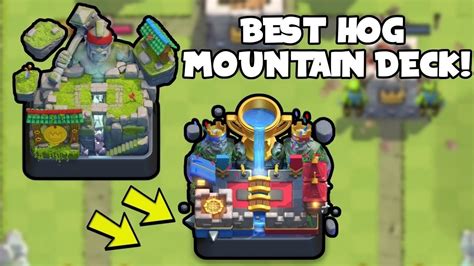In hog mountain with this deck. Clash Royale Best Deck For Hog Mountain - YouTube
