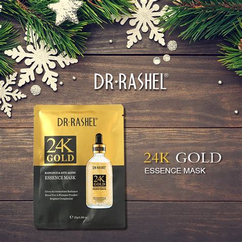 Dr Rashel 24k Gold Facial Mask Radiance And Anti Aging Essence 25g