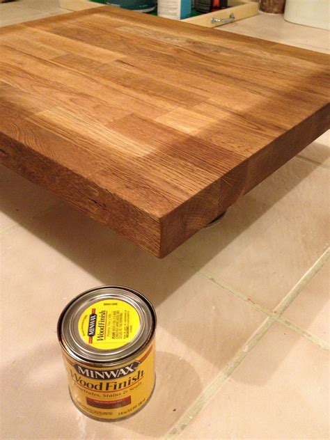 Removing stains from butcher block countertops can be a challenge. How to Add a Butcher Block Top to a Locker Nightstand ...