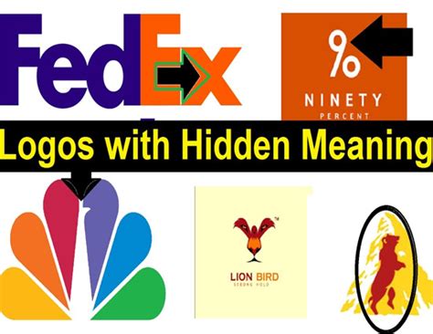 Famous Logos With Hidden Meanings Kulturaupice