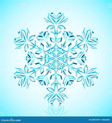 crystal snowflake royalty free stock images image 22047209