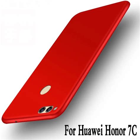For Huawei Honor 7c Case Silicone 599 Soft Luxury Funda Protector