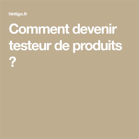 Nous offrons la chance d'avoir un impact. Comment devenir testeur de produits ? | Produits de beauté ...