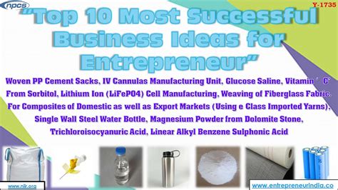 Top 10 Most Successful Business Ideas For Entrepreneur Youtube