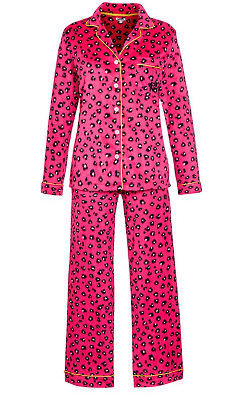 Dkny Animal Print Pyjama Set £55 Pink Leopard Print Pyjamas Yes