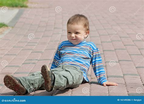 Happy Urban Toddler Stock Photo Image Of Happiness Portrait 16149286