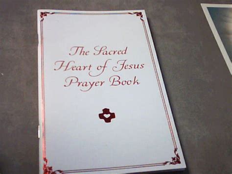 The Sacred Heart Of Jesus Prayer Book In Paperback St Anthonys