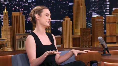 Watch The Tonight Show Starring Jimmy Fallon Interview Brie Larson S
