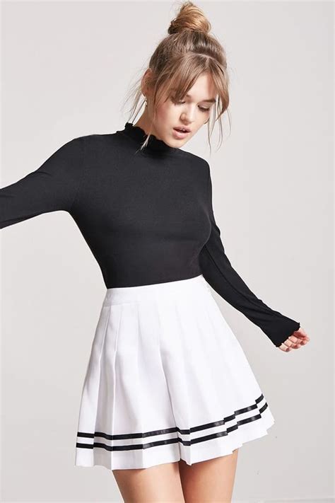 A Lovely Cheerleader Skirt With A Gorgeous Top Pleated Tennis Skirt