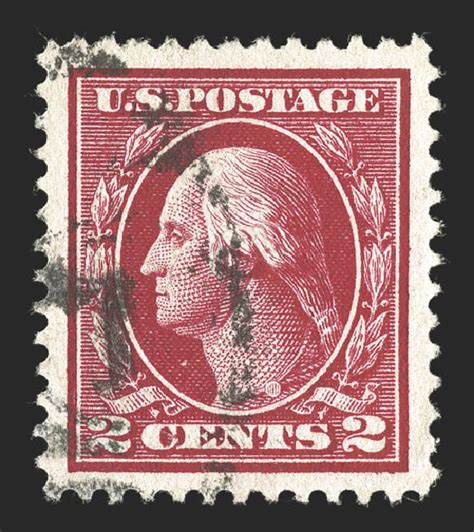Price Of Us Stamps Scott Catalog 406 1912 2c Washington Perf 12