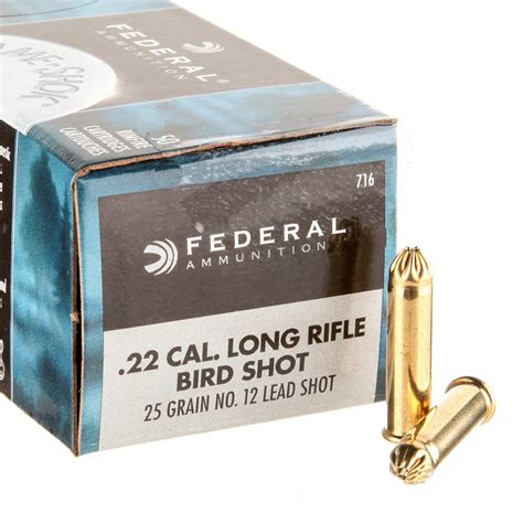 Federal 22 Cal Long Rifle Bird Shot Shotgun Reloading