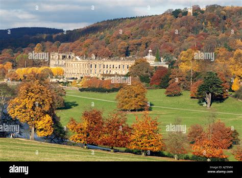 Chatsworth House Derbyshire Autumn Hi Res Stock Photography And Images
