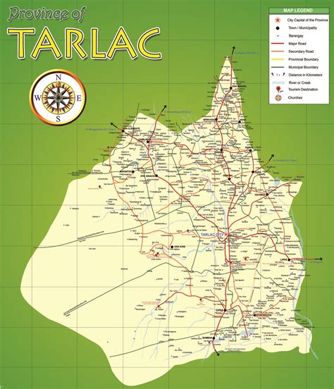 Tarlac Provincial Map Tarlac Provincial Capitol