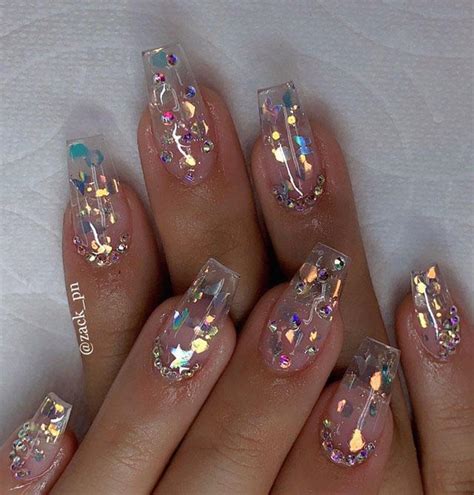 33 Gorgeous Clear Nail Designs To Inspire You Xuzinuo Page 32