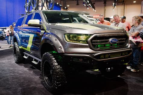Custom 2019 Ford Rangers On Display At The 2018 Sema Show