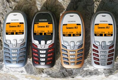 Descubre la mejor forma de comprar online. Mobile-review.com Siemens A57 официальные фотографии