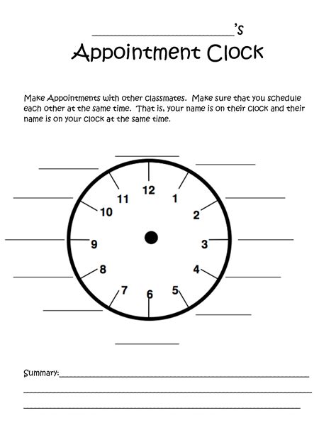 Clock Partner Template