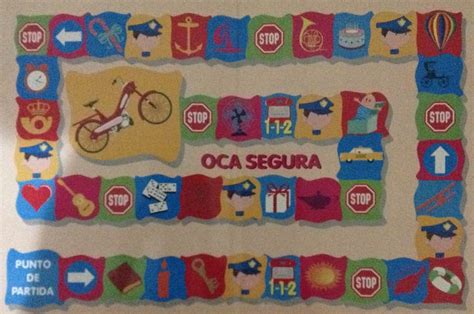 La colección más grande de los tebeos de mi infancia. Juego de la oca,seguridad vial.