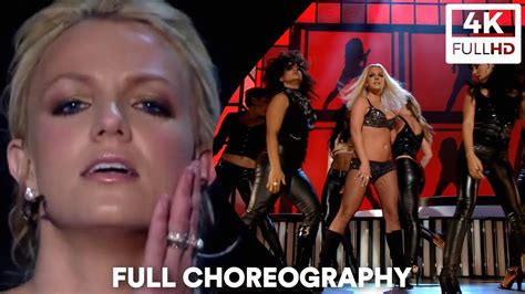 Britney Spears Gimme More Vmas Full Choreography Uhd Youtube