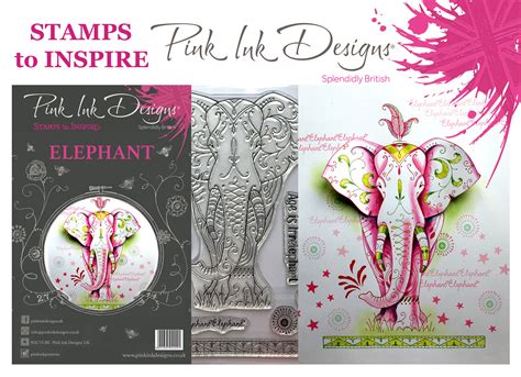 Pink Ink Designs Stamp Set Elephant By Aline Kreatief