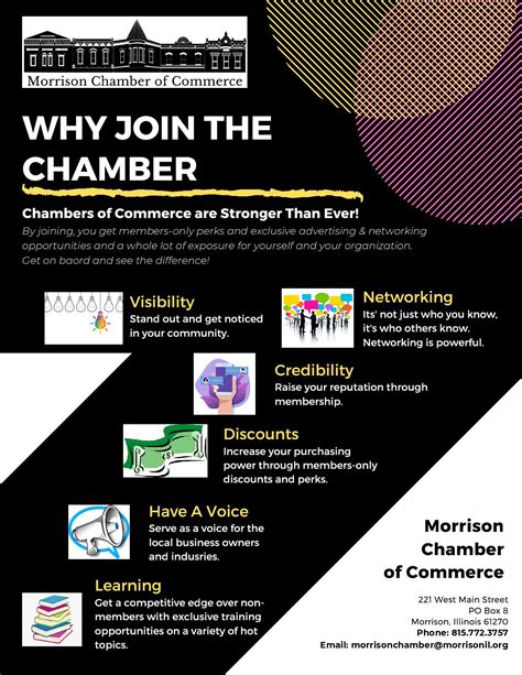 Why Join The Chamber Flyer Page 001 Morrison Chamber Of Commerce